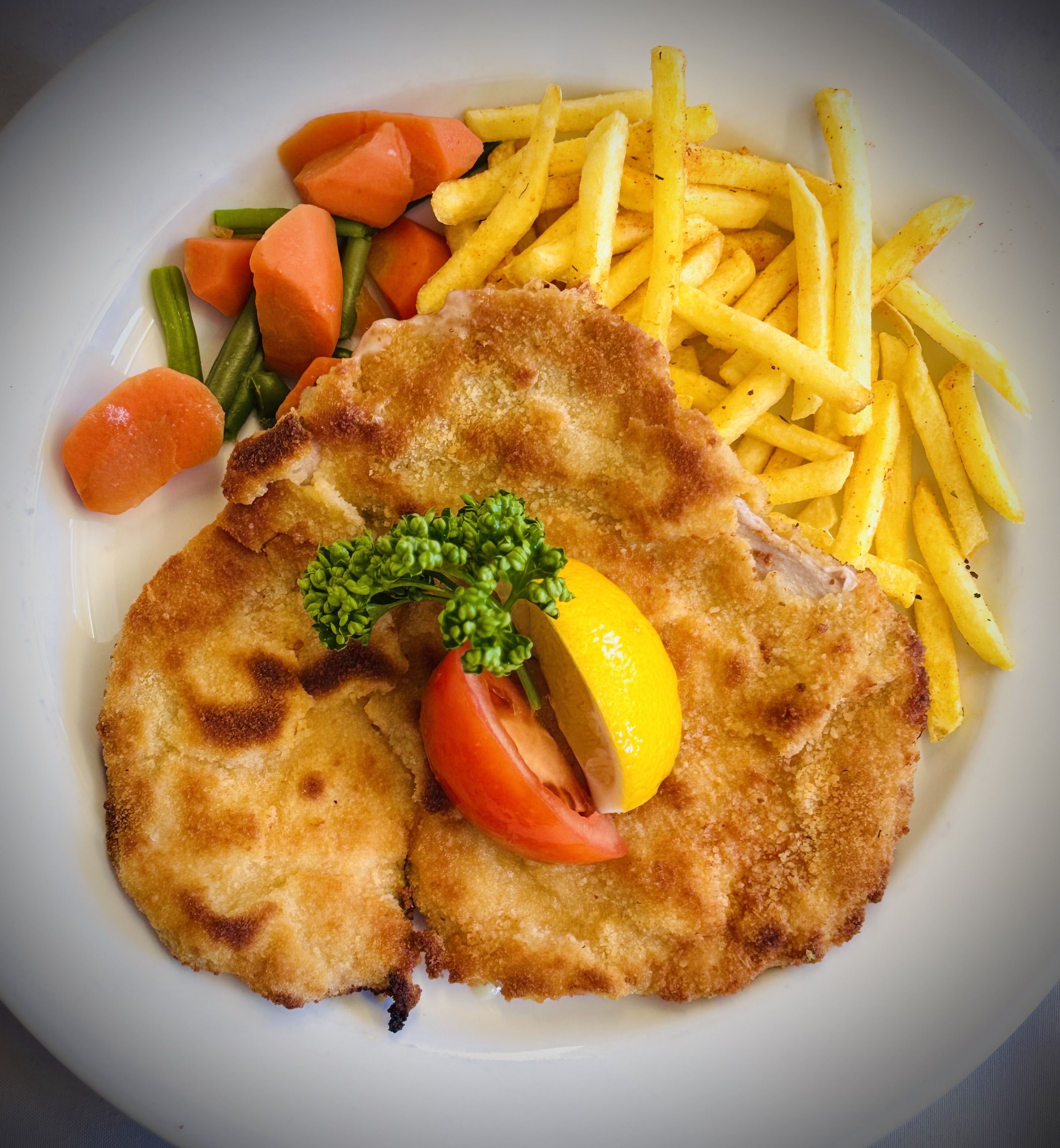 Paniertes Schweinsschnitzel
